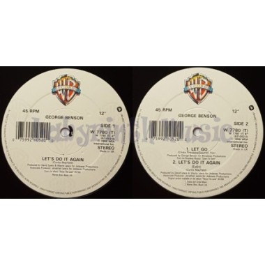 George Benson - Let's Do It Again • 12" Vinyl Maxi • EX - Labyrinth Music