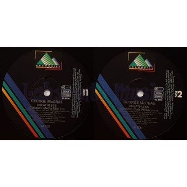 George Mc Crae - Breathless • 12" Vinyl Maxi • EX - Labyrinth Music