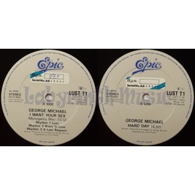 George Michael - I Want Your Sex • 12" Vinyl Maxi - Labyrinth Music
