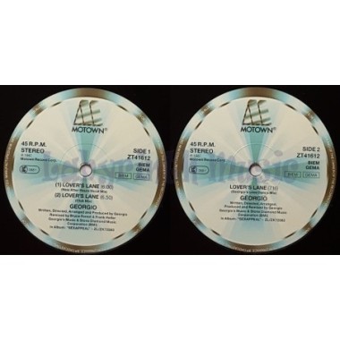 Georgio - Lover's Lane • 12" Vinyl Maxi - Labyrinth Music