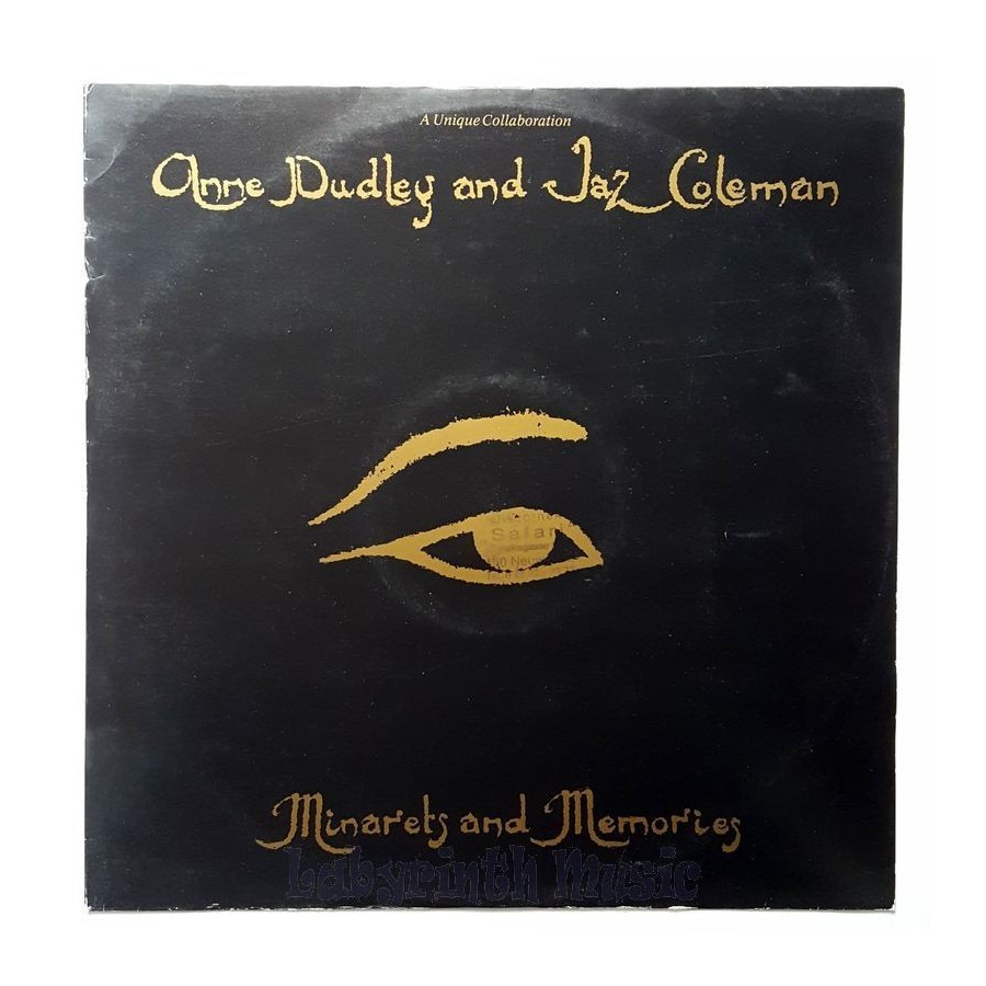 Anne Dudley And Jaz Coleman - Minarets And Memories • 12" Vinyl Maxi - Labyrinth Music