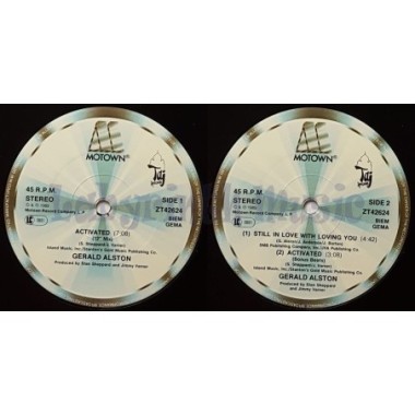 Gerald Alston - Activated • 12" Vinyl Maxi • MINT - Labyrinth Music