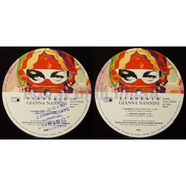 Gianna Nannini - Scandalo • 12" Vinyl Maxi • MINT - Labyrinth Music