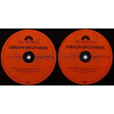 Gibson Brothers - Mariana • 12" Vinyl Maxi • NM - Labyrinth Music