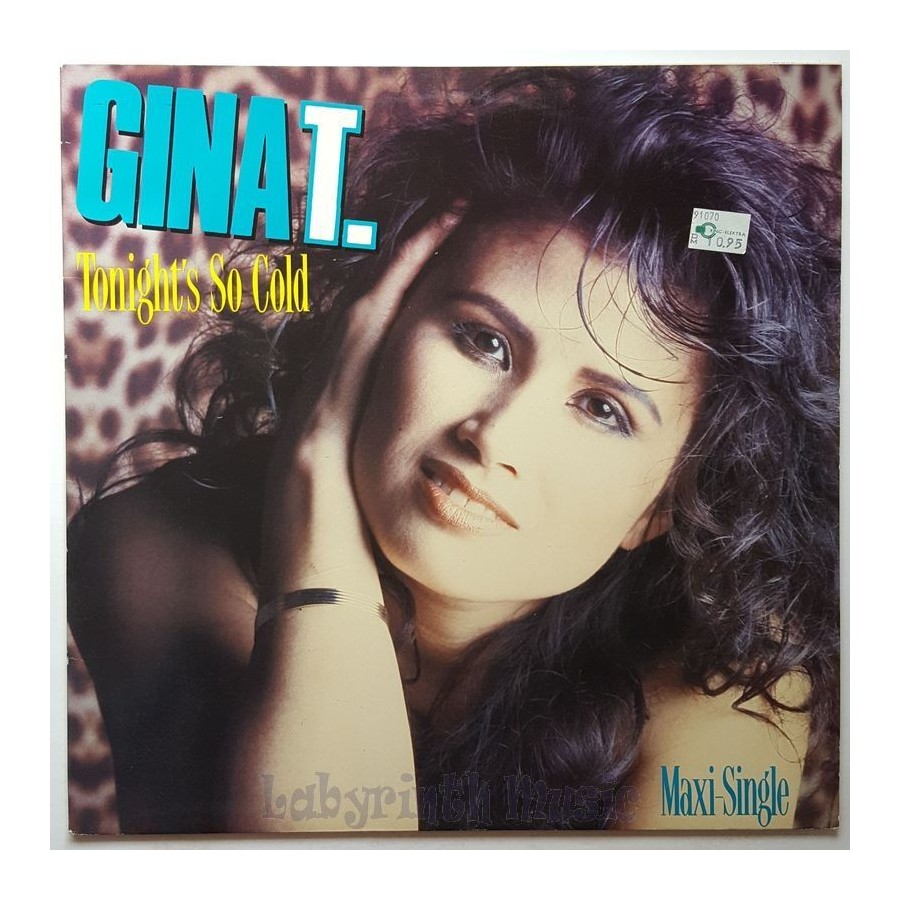 Gina T. - Tonight's So Cold • 12" Vinyl Maxi • EX - Labyrinth Music