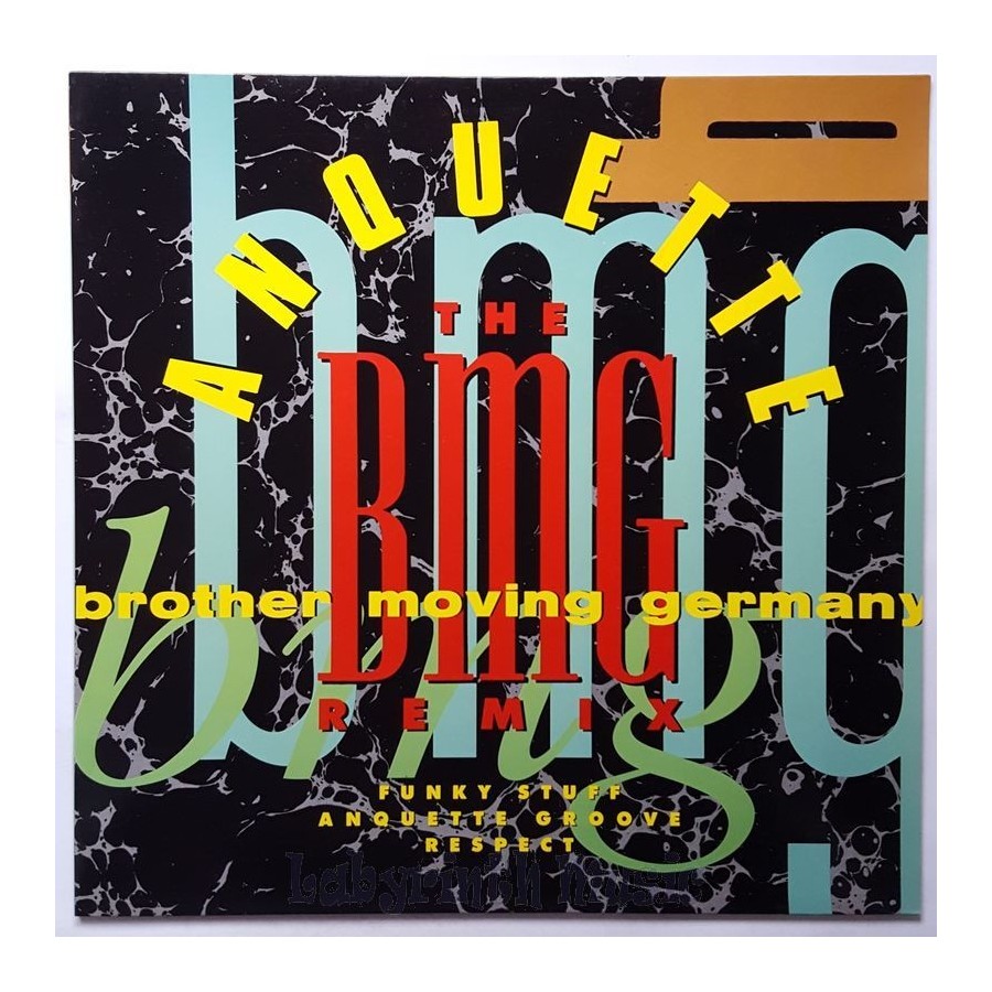 Anquette - Brother Moving Germany • 12" Vinyl Maxi • MINT - Labyrinth Music