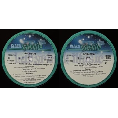 Anquette - Brother Moving Germany • 12" Vinyl Maxi • MINT - Labyrinth Music