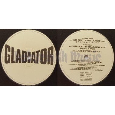 Gladiator - We Got The Juice • 12" Vinyl Maxi • EX - Labyrinth Music