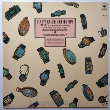 Gladys Knight And The Pips - My Time • 12" Vinyl Maxi - Labyrinth Music