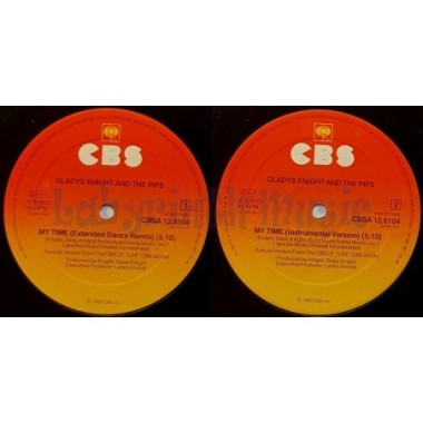 Gladys Knight And The Pips - My Time • 12" Vinyl Maxi - Labyrinth Music