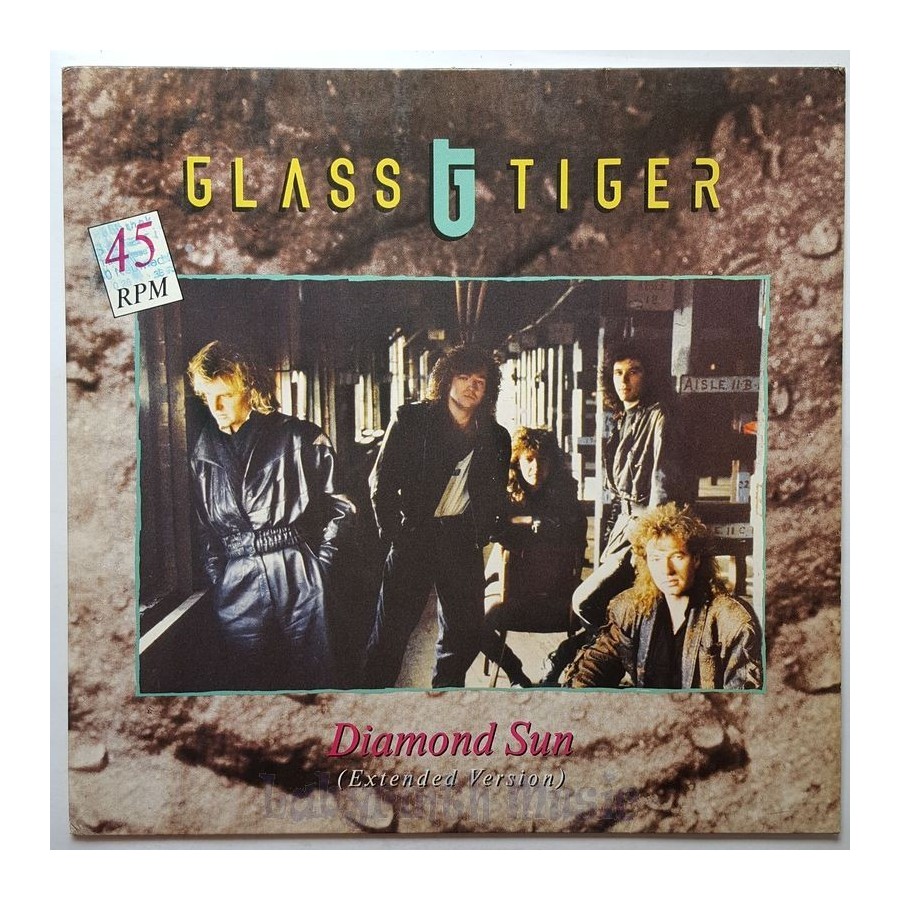 Glass Tiger - Diamond Sun • 12" Vinyl Maxi - Labyrinth Music