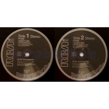 Glen Goldsmith - I Won't Cry • 12" Vinyl Maxi • NM - Labyrinth Music