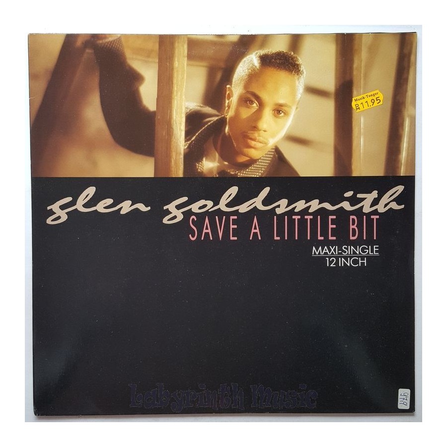 Glen Goldsmith - Save A Little Bit • 12" Vinyl Maxi • EX - Labyrinth Music