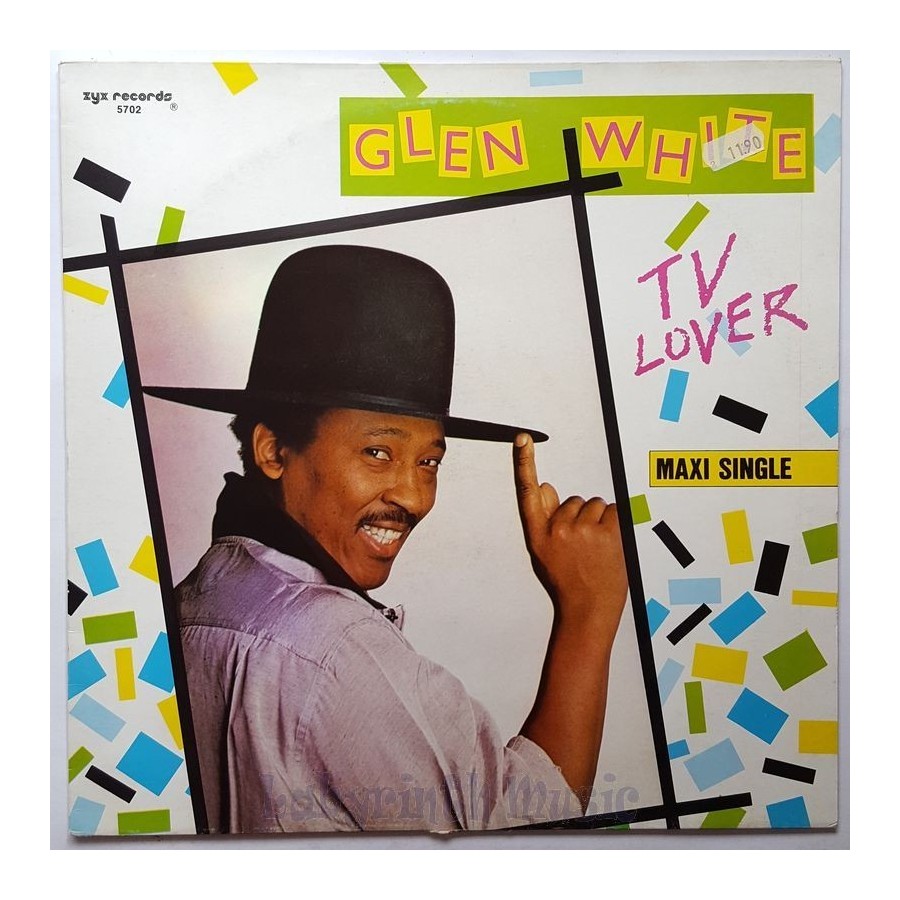 Glen White - Tv Lover • 12" Vinyl Maxi • NM - Labyrinth Music