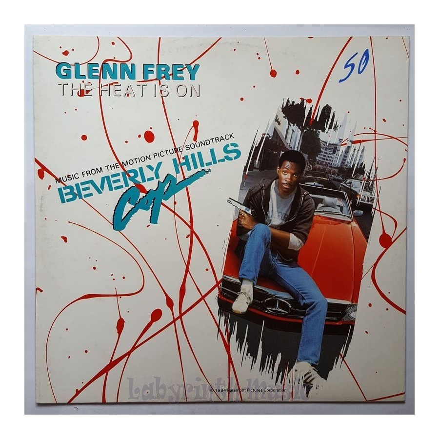 Glenn Frey - The Heat Is On • 12" Vinyl Maxi • EX - Labyrinth Music