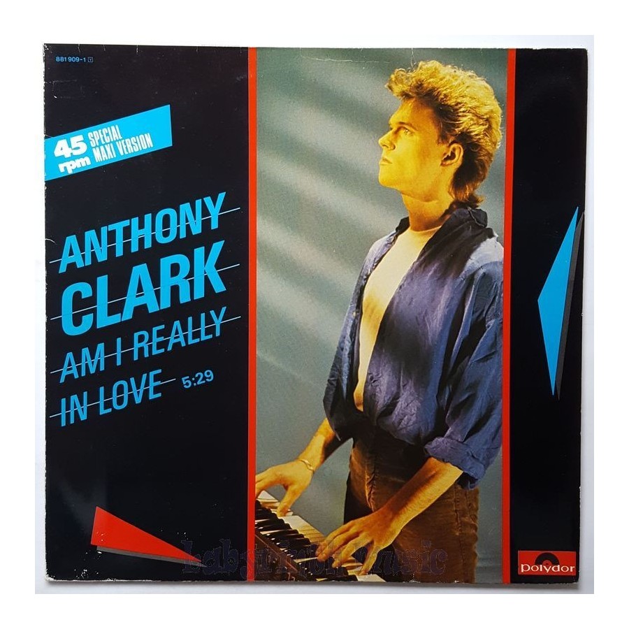 Anthony Clark - Am I Really In Love • 12" Vinyl Maxi • EX - Labyrinth Music