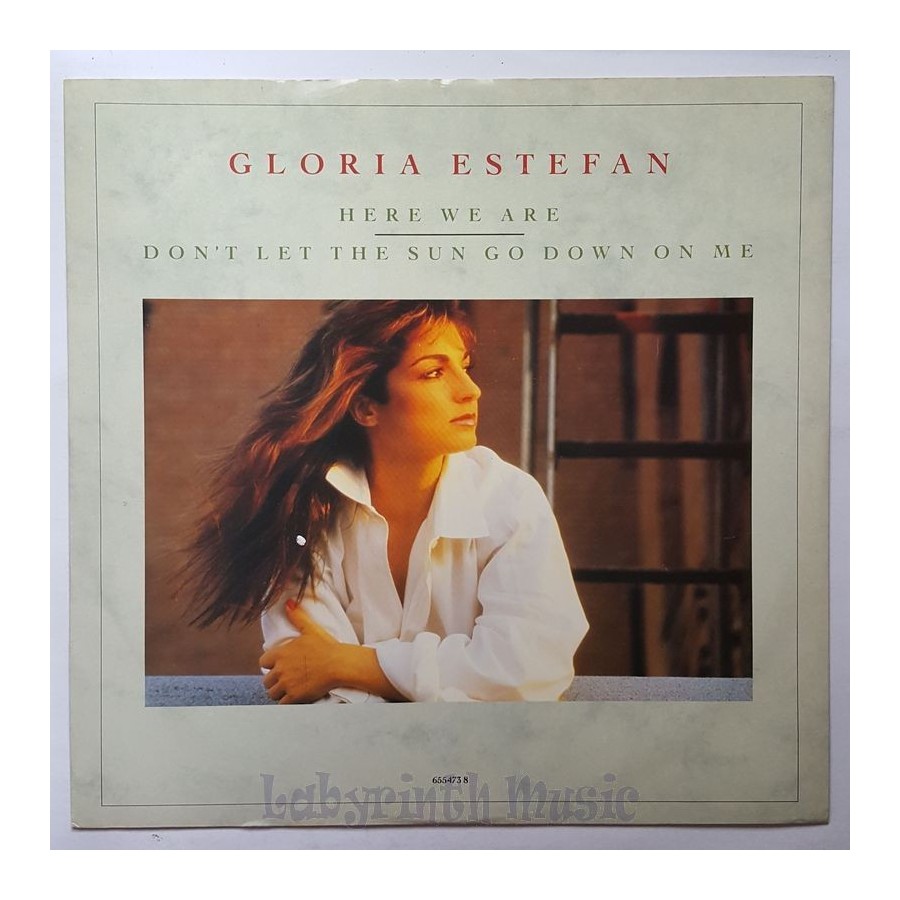 Gloria Estefan - Here We Are • 12" Vinyl Maxi • NM - Labyrinth Music