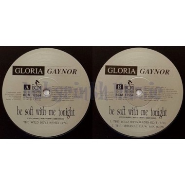 Gloria Gaynor - Be Soft With Me Tonight • 12" Vinyl Maxi • EX - Labyrinth Music