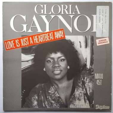 Gloria Gaynor - Love Is Just A Heartbeat Away • 12" Vinyl Maxi - Labyrinth Music