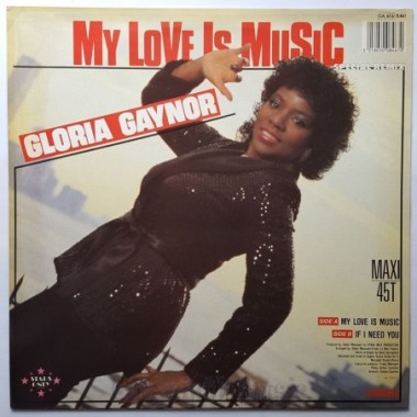 Gloria Gaynor - My Love Is Music • 12" Vinyl Maxi • MINT - Labyrinth Music