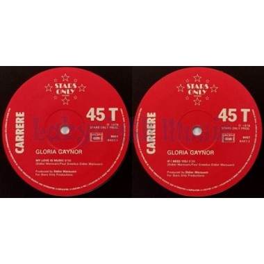 Gloria Gaynor - My Love Is Music • 12" Vinyl Maxi • MINT - Labyrinth Music