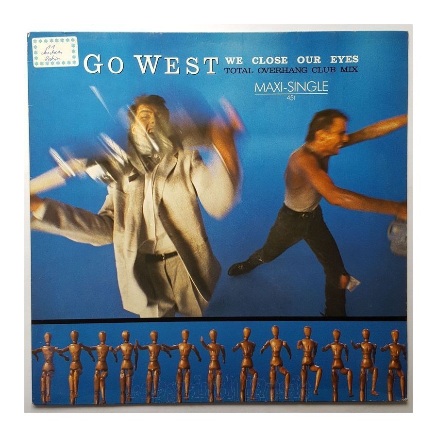 Go West - We Close Our Eyes • 12" Vinyl Maxi • EX - Labyrinth Music