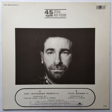 Godley & Creme - Cry • 12" Vinyl Maxi • EX - Labyrinth Music