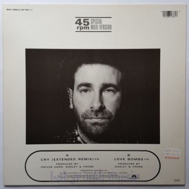 Godley & Creme - Cry • 12" Vinyl Maxi • EX - Labyrinth Music