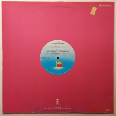 Grace Jones - On Your Knees • 12" Vinyl Maxi - Labyrinth Music