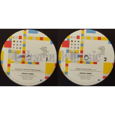 Grace Jones - Slave To The Rhythm • 12" Vinyl Maxi • MINT - Labyrinth Music