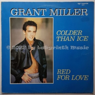 Grant Miller - Colder Than Ice • 12" Vinyl Maxi • EX - Labyrinth Music