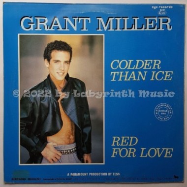 Grant Miller - Colder Than Ice • 12" Vinyl Maxi • EX - Labyrinth Music