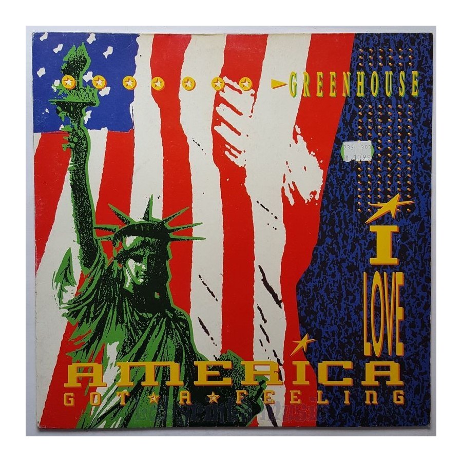 Greenhouse - I Love America • 12" Vinyl Maxi - Labyrinth Music