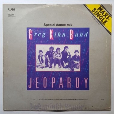 Greg Kihn Band - Jeopardy • 12" Vinyl Maxi - Labyrinth Music