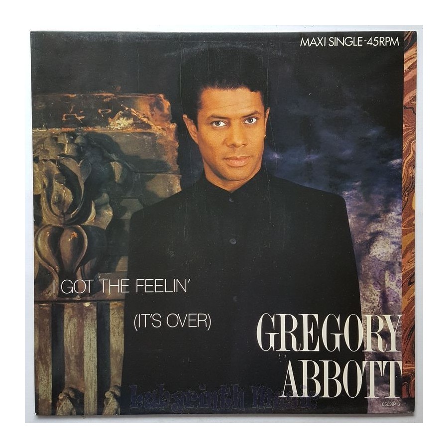 Gregory Abbott - I Got The Feelin' • 12" Vinyl Maxi • MINT - Labyrinth Music