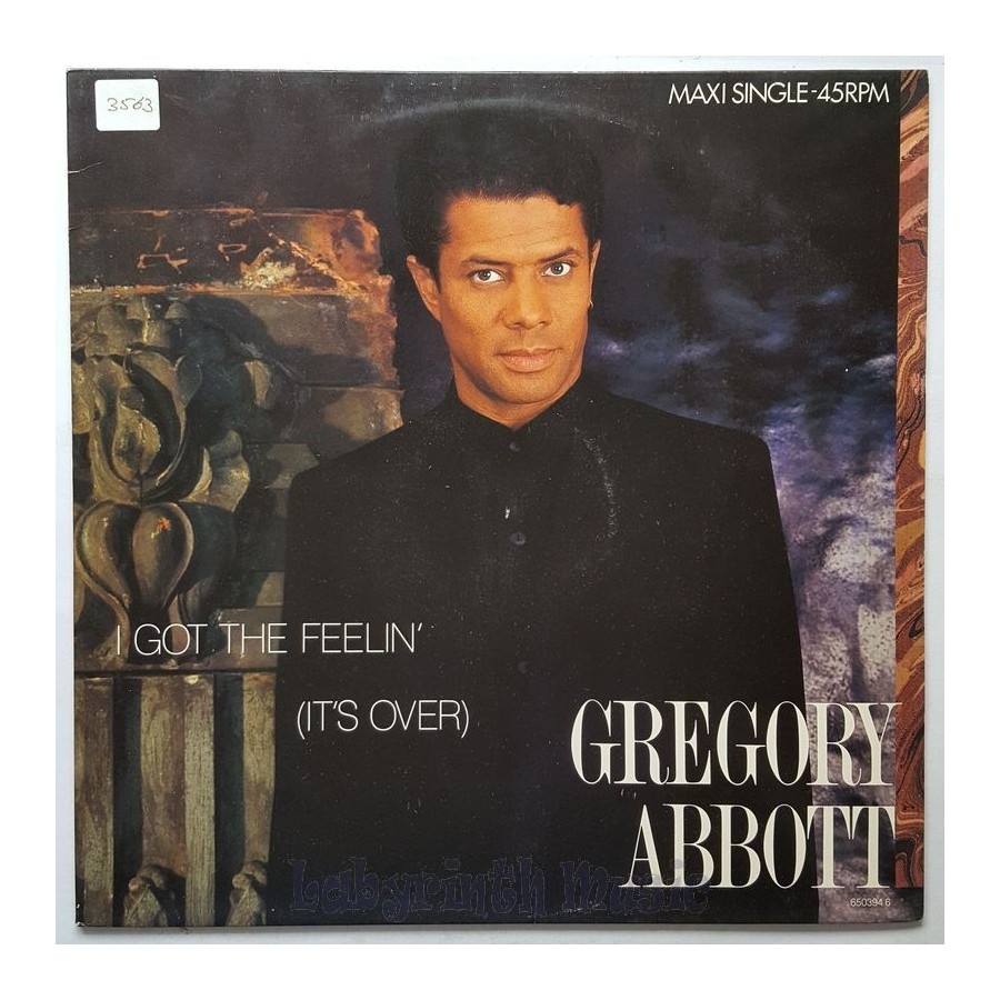Gregory Abbott - I Got The Feelin' • 12" Vinyl Maxi • EX - Labyrinth Music