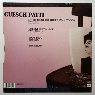 Guesch Patti - Let Be Must The Queen • 12" Vinyl Maxi - Labyrinth Music