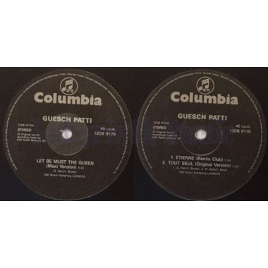 Guesch Patti - Let Be Must The Queen • 12" Vinyl Maxi - Labyrinth Music