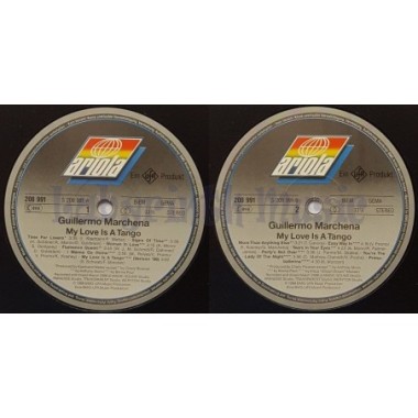 Guillermo Marchena - My Love Is A Tango • 12" Vinyl LP • EX - Labyrinth Music