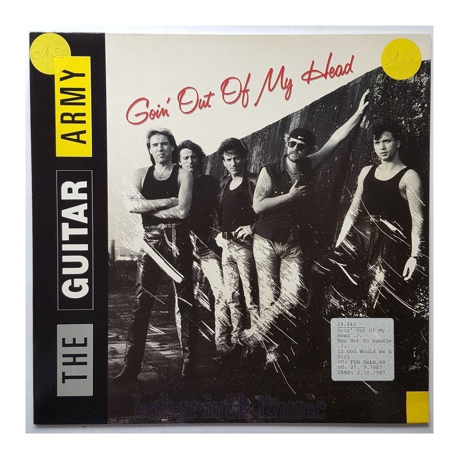 The Guitar Army - Goin' Out Of My Head • 12" Vinyl Maxi • EX - Labyrinth Music