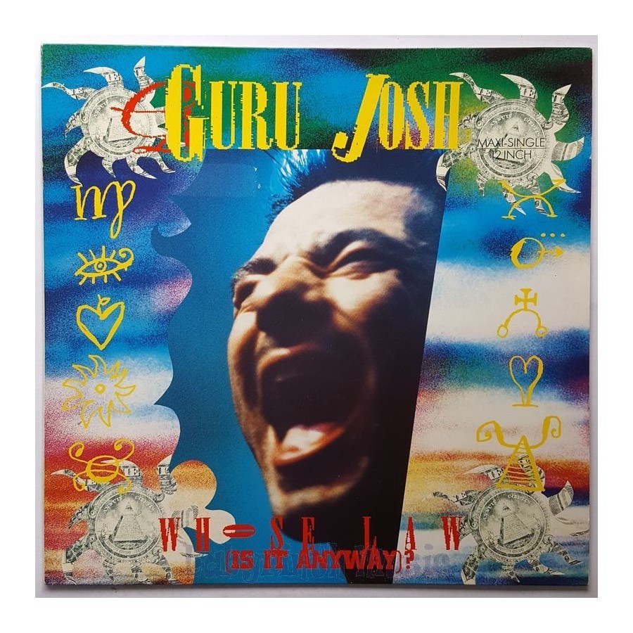 Guru Josh - Whose Law • 12" Vinyl Maxi - Labyrinth Music
