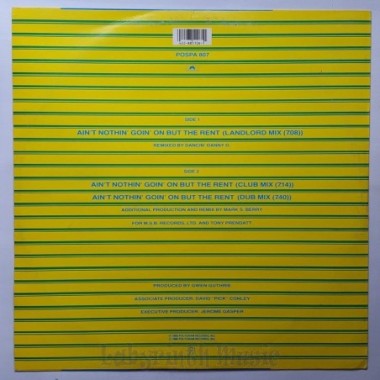 Gwen Guthrie - Ain't Nothin' Goin' On But The Rent • 12" Vinyl Maxi • NM - Labyrinth Music