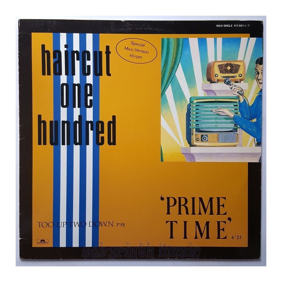 Haircut One Hundred - Prime Time • 12" Vinyl Maxi • EX - Labyrinth Music