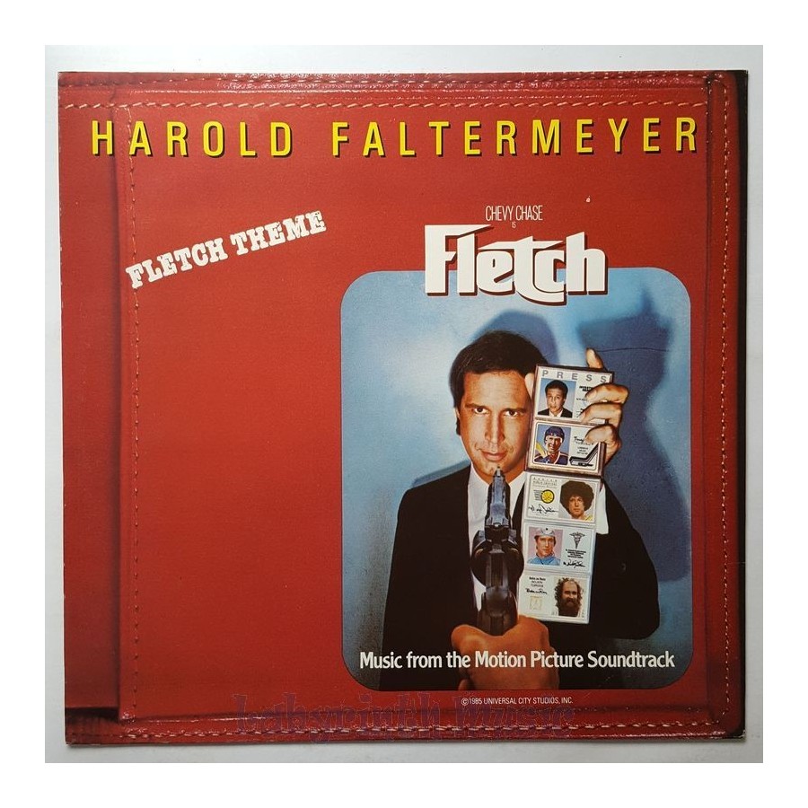 Harold Faltermeyer - Fletch Theme • 12" Vinyl Maxi • NM - Labyrinth Music