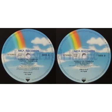 Harold Faltermeyer - Fletch Theme • 12" Vinyl Maxi • NM - Labyrinth Music