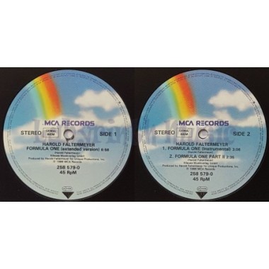 Harold Faltermeyer - Formula One • 12" Vinyl Maxi • EX - Labyrinth Music
