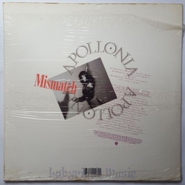 Apollonia - Mismatch • 12" Vinyl Maxi - Labyrinth Music