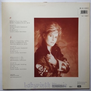 Hazell Dean - Who's Leaving Who • 12" Vinyl Maxi - Labyrinth Music