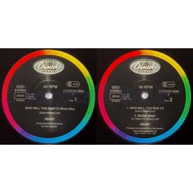 Heart - Who Will You Run To • 12" Vinyl Maxi • EX - Labyrinth Music