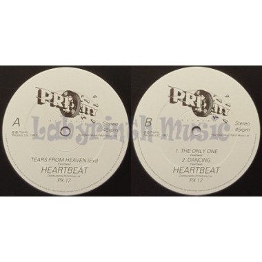 Heartbeat - Tears From Heaven • 12" Vinyl Maxi • EX - Labyrinth Music